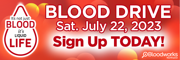 Blood Drive - Sat Jul 22, 2023 - Sign Up Today