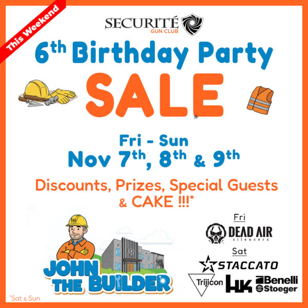 6th Bday Sale - Nov 7,8 & 9th