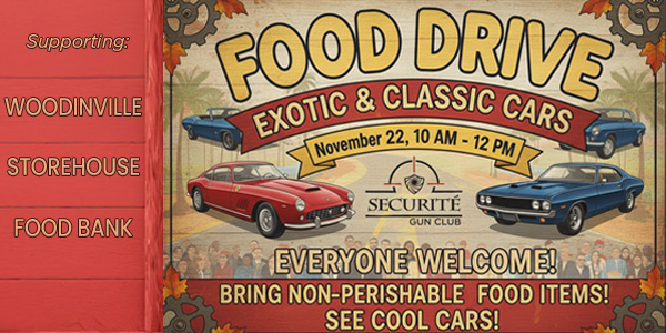 Food Drive Nov 22 10am -12pm