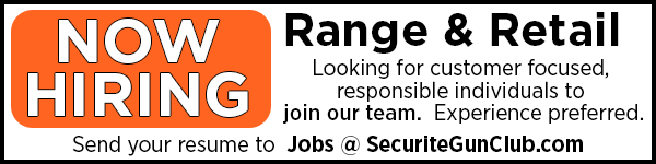 Now Hiring - Jobs@securitegunclub.com